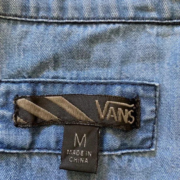 Vans Blue Denim Mini Dress - Picture 6 of 6